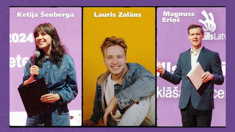 SkillsLatvia 2025_pasākuma vadītāji