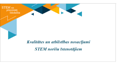 “Kvalitātes un atbilstības nosacījumi pilsoniskās līdzdalības caurviju prasmes norišu īstenotājiem”
