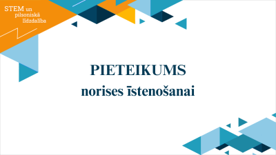 Dažāda izmēra un krāsu trijstūri