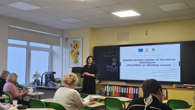 Seminārs atbalsts latviešu valodas skolotajiem