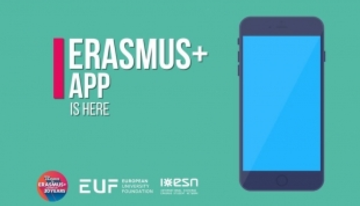Erasmus+ programmas 30. gadadienā laiž klajā mobilo lietotni