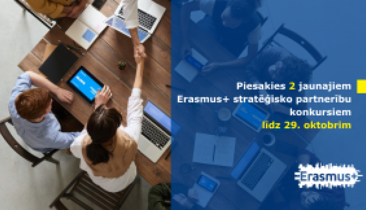 Erasmus+ izsludina divus jaunus stratēģisko partnerību konkursus