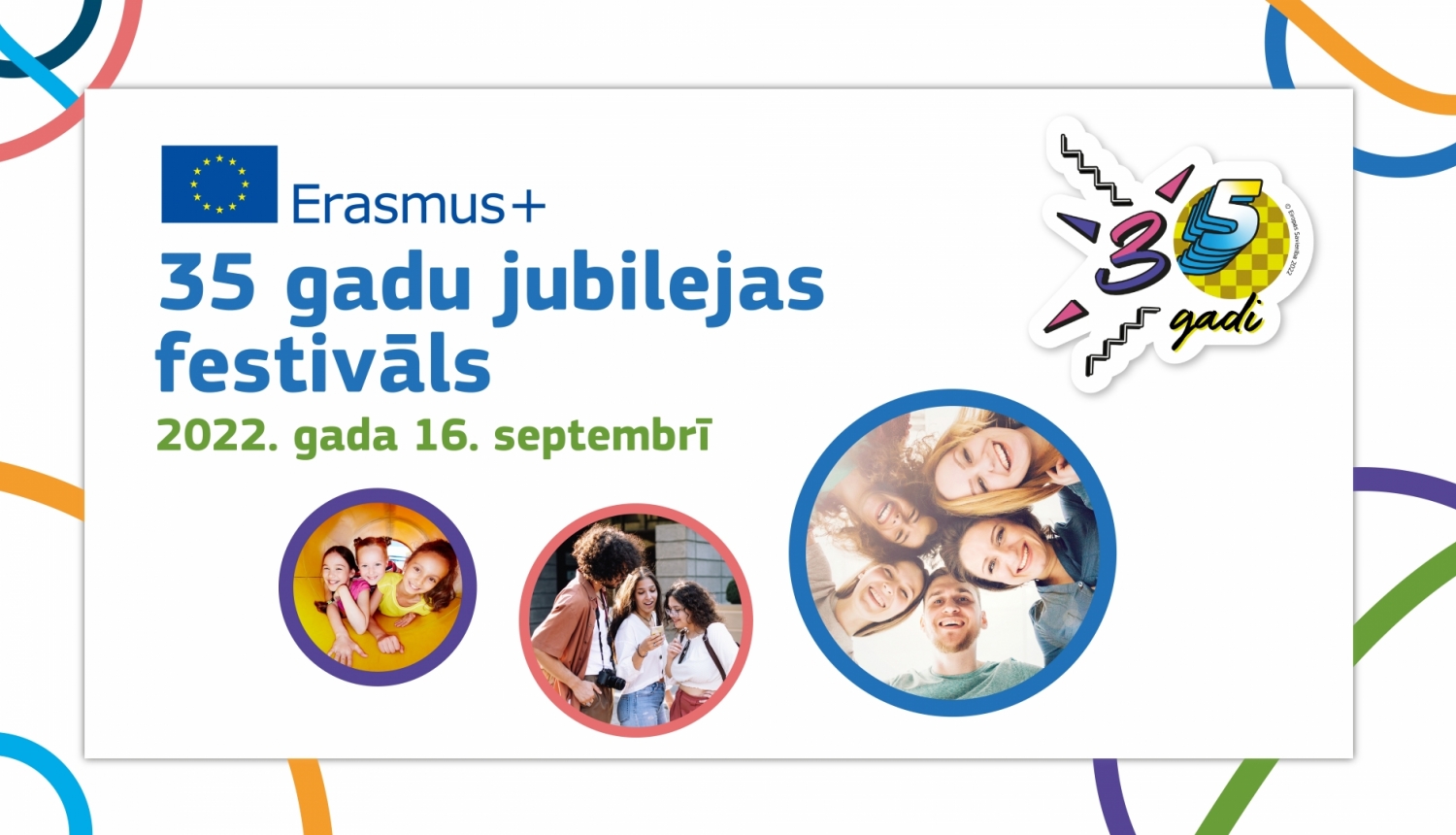 Erasmus festivals 35- gadu jubilejas svinības